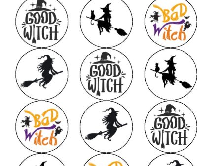 NEW HALLOWEEN 9  -  Edible Cake and Cupcake Toppers Fashion