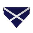 Scottish Saltire - Dog Bandana - 4 Sizes Cheap