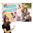 Dog Birthday Banner - Personalised 5ft x 3ft Fabric Banner Online