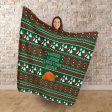 Winner Winner, Christmas Dinner - Xmas Jumper - Fleece Blanket Online