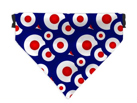 MOD - Blue - Dog Bandana - 4 Sizes on Sale