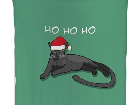 Sarcastic Cat - Xmas - Fleece Blanket For Discount