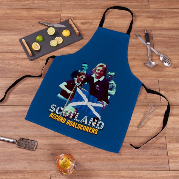 Scotland Goal scoring Legends -  Adult Apron Online Sale