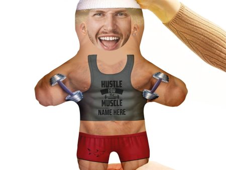 Gym Babe - Hustle For That Muscle - Personalised Mini Me Doll Online Sale