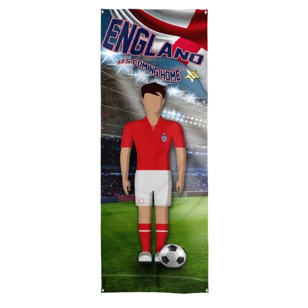 Personalised Text Football Door Banner - Euro s Player Cheap