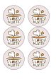 I love u a latte - Edible Drink Toppers Online