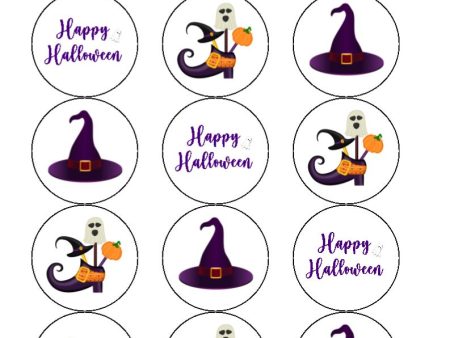 Witch s boot edible cake cupcake toppers Online now