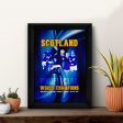 Football Art - Scotland 1967 World Champions - A4 Metal Sign Plaque - Frame Options Available Online Hot Sale