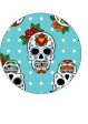 HALLOWEEN - DAY OF THE DEAD - Edible cake and cupcake toppers Online Sale