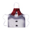 Personalised - Snow Man Costume - Kids Apron Cheap