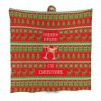 Merry Drunk, I m Christmas - Xmas Jumper - Fleece Blanket on Sale