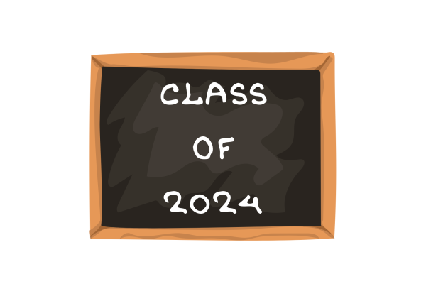 Blackboard Class of 2024  - Edible Cupcake Cookie Toppers Sale