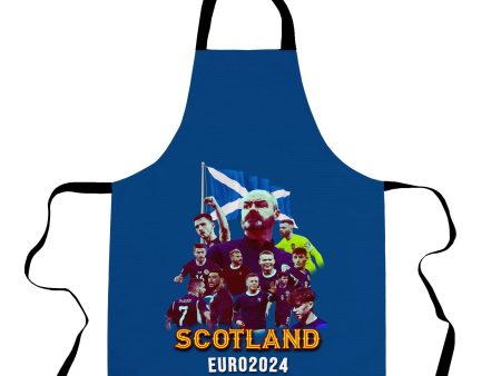 Scotland 2024 Euros -  Adult Apron Online Hot Sale