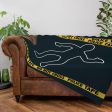 True Crime Fan - Fleece Blanket on Sale