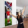 Personalised Text Football Door Banner - Euro s Player Cheap