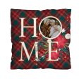 Christmas Home - 1 Photo - Personalised Cushion - Two Sizes Sale