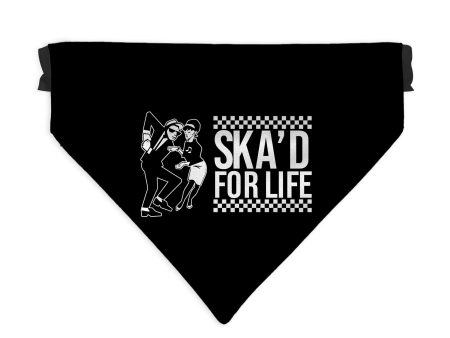 Ska d For Life - Dog Bandana - 4 Sizes Cheap