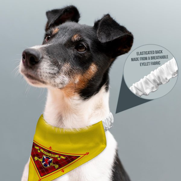 Scotland The Brave - Dog Bandana - 4 Sizes Cheap