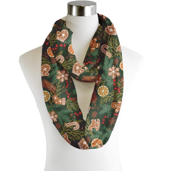 Christmas treats - Scarf - Infinity  - Chiffon on Sale