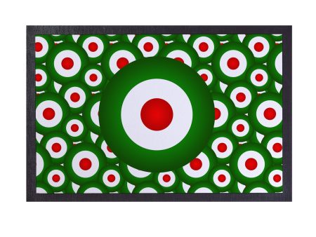 MOD Target Green - Door Mat - 60cm x 40cm Online now