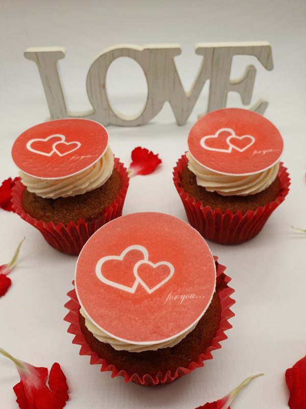 For You Valentine Cake and Cupcake Toppers Sale