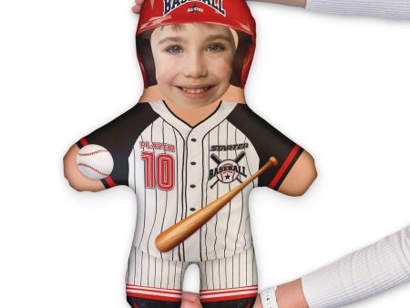 Baseball Player - Personalised Mini Me Doll on Sale