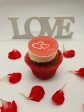 For You Valentine Cake and Cupcake Toppers Sale