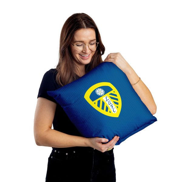 Leeds United FC - Name and Number 45cm Cushion - Officially Licenced Online Hot Sale