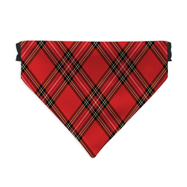 Red Tartan - Dog Bandana - 4 Sizes Sale