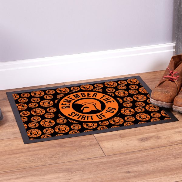 Remember The Spirit Of 69 - Orange - Door Mat - 60cm x 40cm For Discount