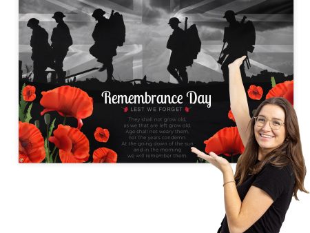 Remembrance Poem | Personalised Banner - 3 Sizes Fashion