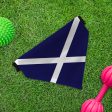 Scottish Saltire - Dog Bandana - 4 Sizes Cheap