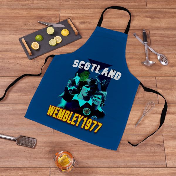 Scotland 1977 Wembley -  Adult Apron on Sale