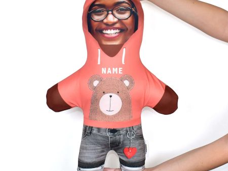 Bear Hoodie - Custom - Personalised Mini Me Doll Hot on Sale