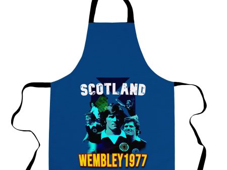 Scotland 1977 Wembley -  Adult Apron on Sale