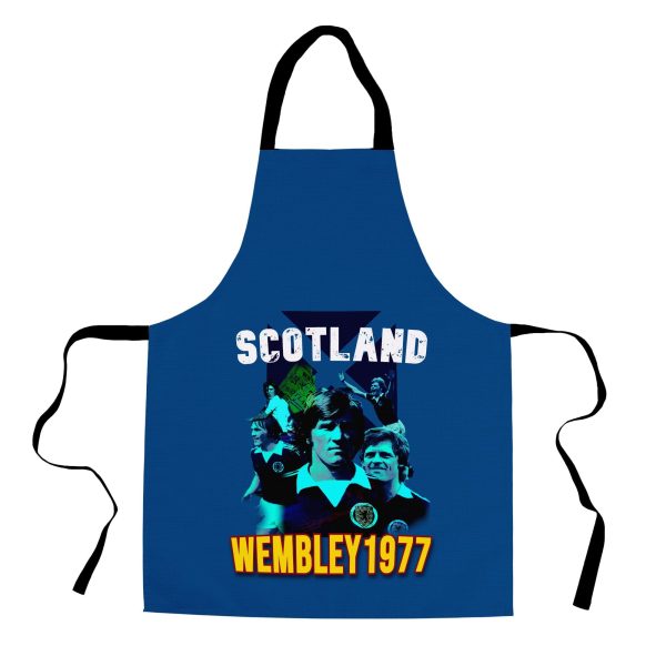 Scotland 1977 Wembley -  Adult Apron on Sale