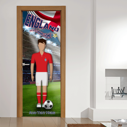 Personalised Text Football Door Banner - Euro s Player Cheap