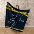 True Crime Fan - Fleece Blanket on Sale