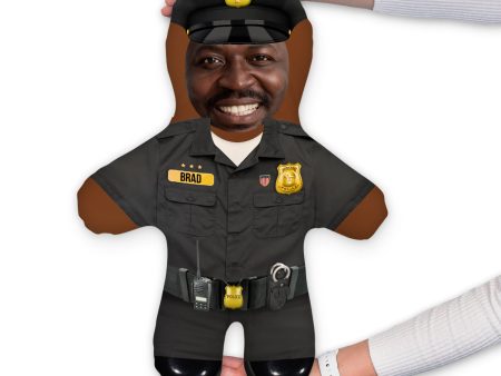 American Police Officer - Personalised Mini Me Doll Sale