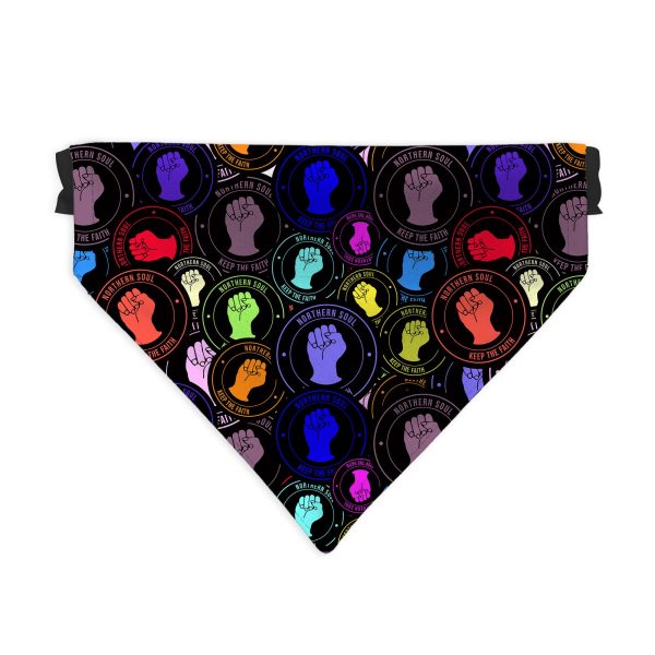 Northern Soul - Keep The Faith - Dog Bandana - 4 Sizes Fashion