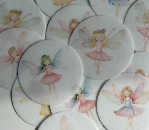 Watercolour Fairies - cupcake toppers For Discount