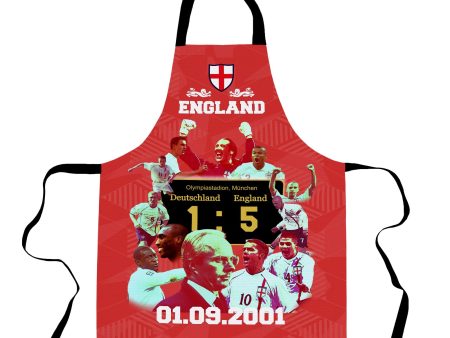 Football Art England 2001 - Adult Apron For Sale