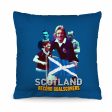 Scotland Goal scoring Legends Cushion - Two Sizes For Cheap