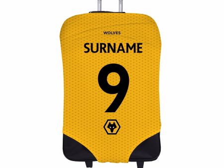 Wolves FC - Name and Number Caseskin Suitcase Cover - Officially Licenced Online now