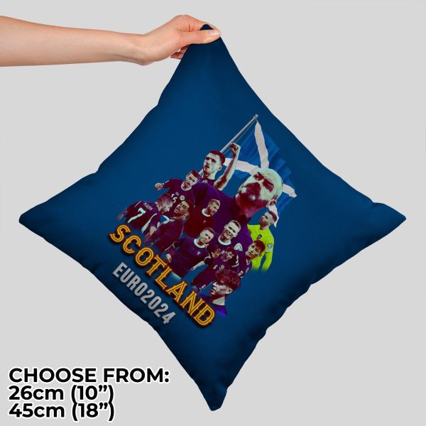 Scotland 2024 Euros Cushion - Two Sizes Online Hot Sale