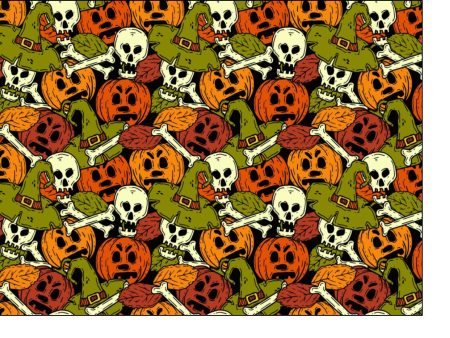 HALLOWEEN DESIGN 5 - Edible Cake Wrap For Sale