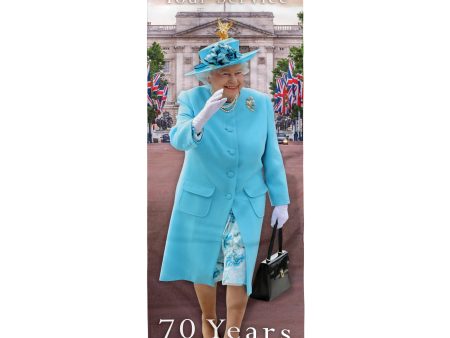 Queens Commemorative Queen Waving - Door Banner Cheap