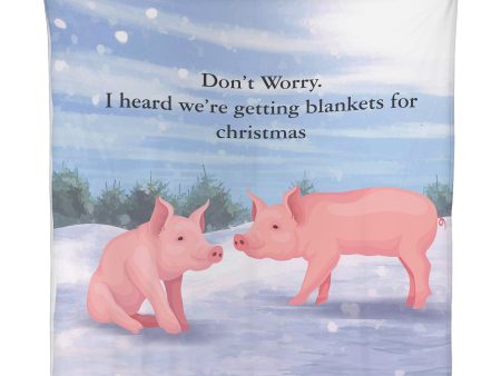 Pigs in blankets - Xmas - Fleece Blanket on Sale