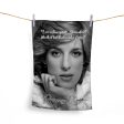 Princess Diana - Free Spirit - Memorabilia keepsake - Portrait Lightweight, Microfibre Tea Towel For Discount