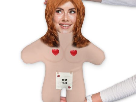 Naked Love Note - Custom - Personalised Mini Me Doll Online Sale